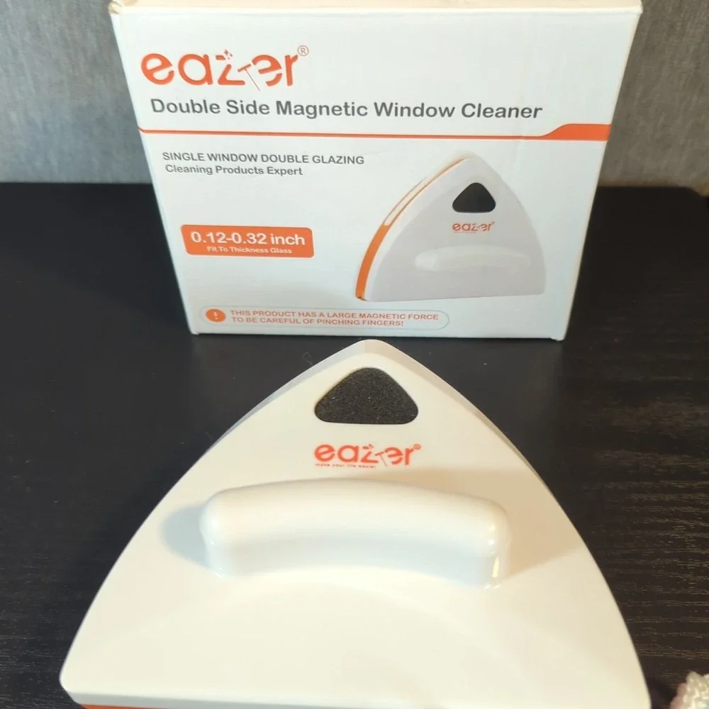 New Eazer Double Sided‎ Magnetic Window Cleaner Washer Clean Both Sides at Once